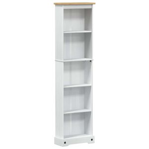 vidaXL Biblioth&egrave;que Blanc 46 x 20 x 170 cm Pin massif
