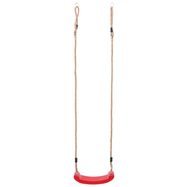 vidaXL Si&egrave;ge de balan&ccedil;oire pour enfants Rouge