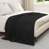 vidaXL Jet&eacute; Noir 200 x 150 cm Toison
