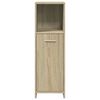 vidaXL Ensemble de meubles de salle de bain 4 pcs ch&ecirc;ne sonoma