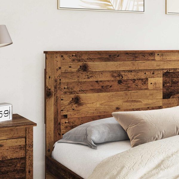 vidaXL T&ecirc;te de lit Bois Ancien 200 cm Bois d'ing&eacute;nierie