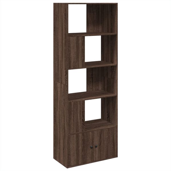 vidaXL Biblioth&egrave;que ch&ecirc;ne marron 70x36x189 cm bois d'ing&eacute;nierie