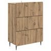 vidaXL Armoire &agrave; tiroirs 66 x 34,5 x 92 cm Bois d'ing&eacute;nierie