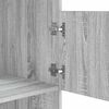 vidaXL Armoire &agrave; Laver Gris Sonoma 50 x 68 x 162 cm Bois d'ing&eacute;nierie