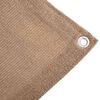 vidaXL Tapis de tente 250x550 cm Taupe