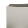vidaXL Jardini&egrave;res 2 pcs hexagone 46x40x45 cm acier patinable