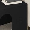 vidaXL Maison pour chat Noir 51 x 30 x 52 cm Bois d'ing&eacute;nierie