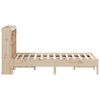 vidaXL Lit biblioth&egrave;que sans matelas 160x200 cm bois massif de pin