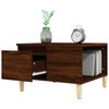 vidaXL Table basse chêne marron 55x55x36,5 cm bois d'ingénierie