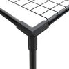 vidaXL Support de plantes &agrave; 3 niveaux Noir 200 x 32 x 104 cm Acier