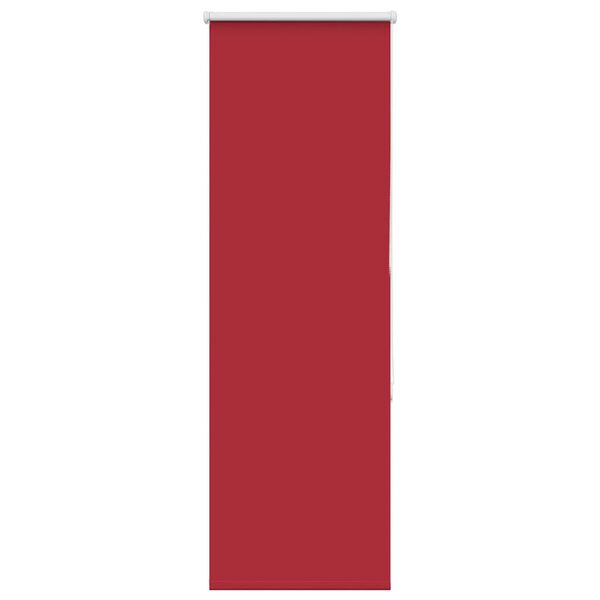 vidaXL Store enrouleur occultant rouge largeur du tissu 50,7 cm