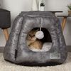 Scruffs & Tramps Lit pour chats Knightsbridge 48x38 cm Gris