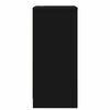 vidaXL Tables de chevet 2 pcs Noir 40 x 30 x 467 cm Bois d'ing&eacute;nierie