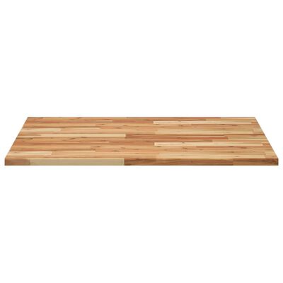 vidaXL Dessus de table carré 80x80x2 cm bois massif d'acacia