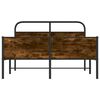 vidaXL Cadre de lit sans matelas 140x200 cm ch&ecirc;ne sonoma