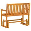 vidaXL Balancelle de jardin 110 cm Bois d'acacia solide