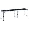 vidaXL Table de bi&egrave;re-pong pliable 240 cm Noir
