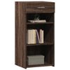 vidaXL Buffet ch&ecirc;ne marron 45x42,5x93 cm bois d'ing&eacute;nierie