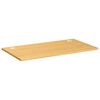 vidaXL Dessus de bureau 100x60x2,5 cm bambou