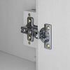 vidaXL Meuble sous Lavabo de Salle de Bain FLORO Blanc 60 x 40 x 80 cm