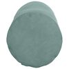 vidaXL Coussins d'accent 2 pcs Vert Mer &Oslash; 15 x 40 cm