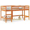 vidaXL Lit mezzanine d'enfants sans matelas avec échelle 80x200 cm