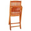 vidaXL Chaises de jardin pliables lot de 6 Bois d'eucalyptus massif