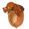 Esschert Design Mangeoire suspendue Gland et &eacute;cureuil 14,2x10,8x20,1cm