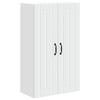 vidaXL Meuble mural LUCCA Blanc 60 x 31 x 100 cm Bois d'ing&eacute;nierie