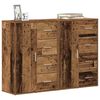 vidaXL Buffet 2 pcs Bois ancien 60 x 31 x 84 cm Bois d'ing&eacute;nierie