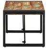 vidaXL Table basse multicolore 80x40x35 cm bois de r&eacute;cup&eacute;ration massif