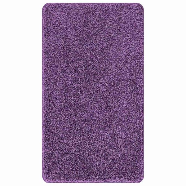 vidaXL Tapis de bain antid&eacute;rapant Violet 70 x 120 cm PP
