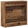 vidaXL Cabinet &agrave; chaussures avec &eacute;tag&egrave;re Bois ancien 60 x 21 x 57 cm