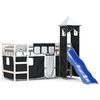 vidaXL Lit mezzanine enfants avec tour sans matelas 90x200 cm