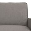 vidaXL Canap&eacute; 120cm 2 pcs Taupe M&eacute;tал