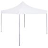 vidaXL Tente r&eacute;ception pliable professionnelle 2x2 m Acier Blanc