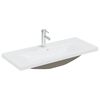 vidaXL Ensemble de meubles de salle de bain 2 pcs gris b&eacute;ton