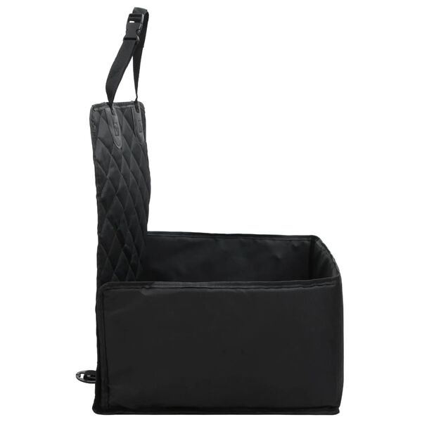 vidaXL Siège de voiture pour chien noir 45x45x25/55 cm