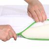vidaXL Cadre de lit avec matelas Blanc 80 x 200 cm Bois de pin massif