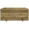 vidaXL Jardini&egrave;re 110x110x49,5 cm bois de pin impr&eacute;gn&eacute;