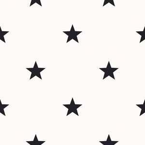 Noordwand Papier peint Friends & Coffee Little Stars Noir et blanc