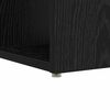 vidaXL Bureau Chêne noir 108 x 55 x 103.5 cm Bois d'ingénierie