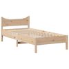 vidaXL Cadre de lit sans matelas 75x190 cm bois de pin massif