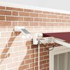 vidaXL Auvent r&eacute;tractable automatique avec LED bordeaux 300x250 cm