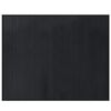 vidaXL Tapis rectangulaire noir 80x100 cm bambou