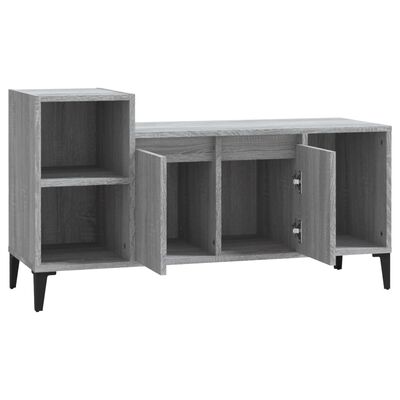 vidaXL Meuble TV Sonoma gris 100x35x55 cm Bois d'ingénierie