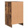 vidaXL Cabinet de chevet Ch&ecirc;ne fum&eacute; 38 x 38 x 66 cm Bois d'ing&eacute;nierie