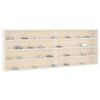 vidaXL Vitrine de collection en bois avec portes 100x8,5x37 cm