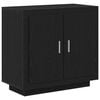 vidaXL Buffet Ch&ecirc;ne noir 80 x 40 x 75 cm Bois d'ing&eacute;nierie