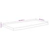 vidaXL &Eacute;tag&egrave;re murale rectangulaire massif acacia bordure assortie